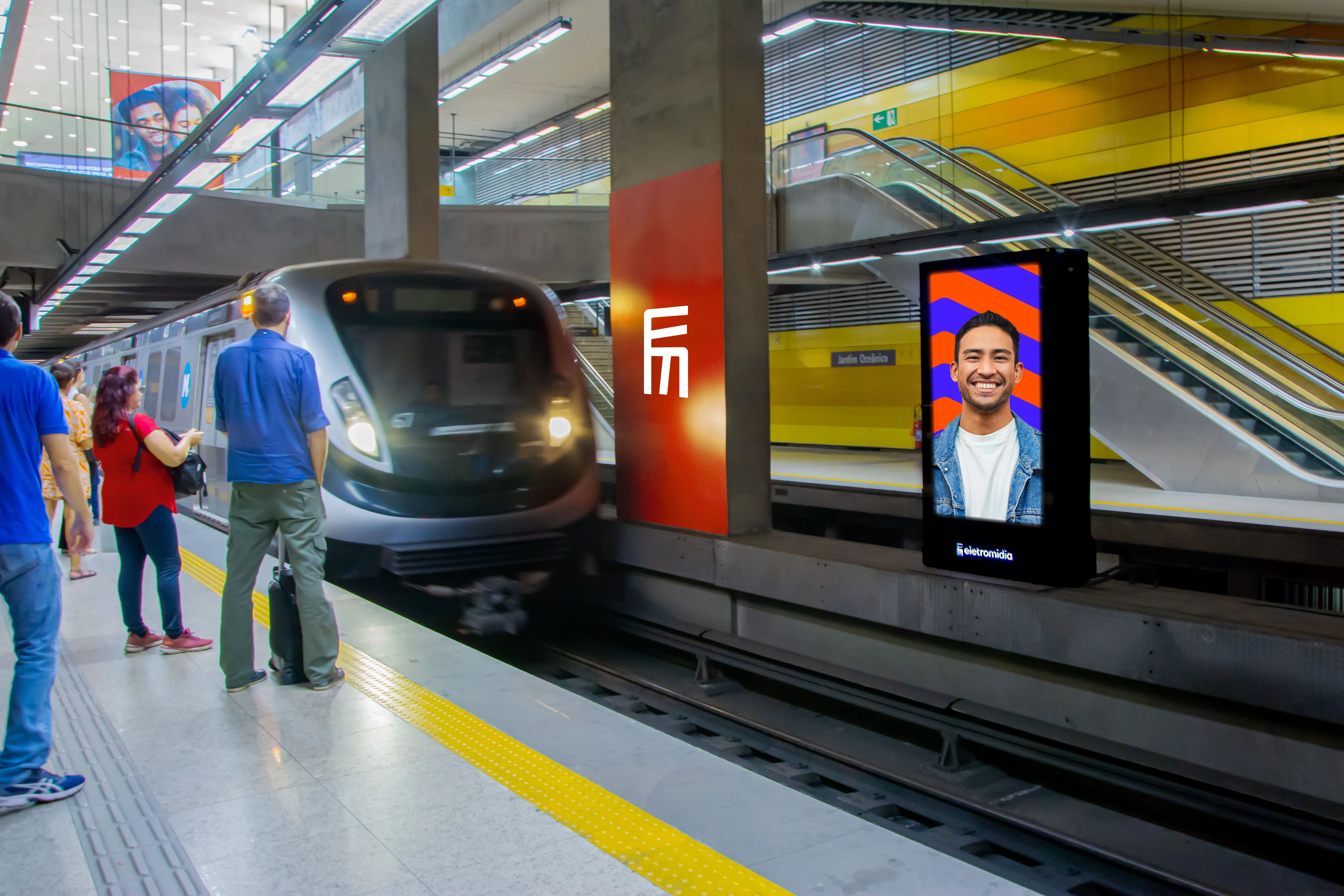 Imagem ilustrativa de Anuncie em transportes